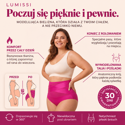 Lumissi - bezszwowe majtki modelujące