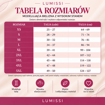 Lumissi - bezszwowe majtki modelujące